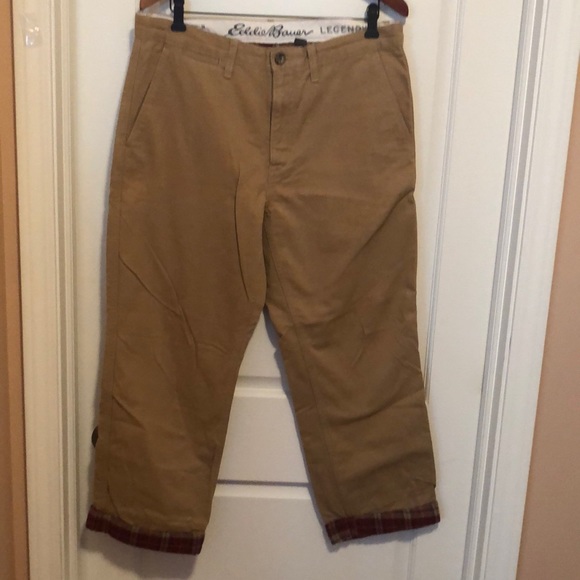 Eddie Bauer Other - Men’s Eddie Bauer Flannel Lined Pants